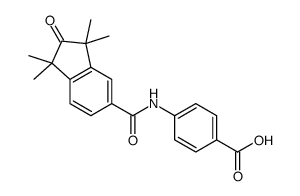 4-[[(2,3-Dihydro-1,1,3,3-tetramethyl-2-oxo-1H-inden-5-yl)carbonyl]amino]benzoicacid