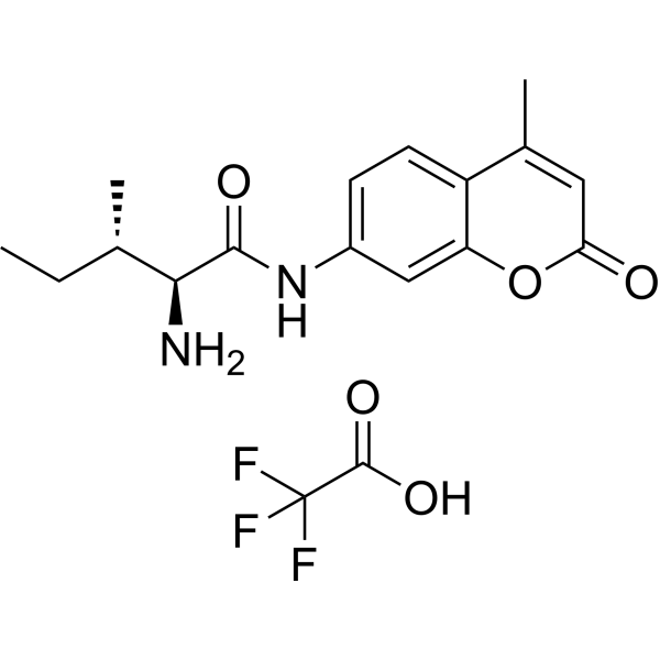 H-L-Ile-Amc TFA