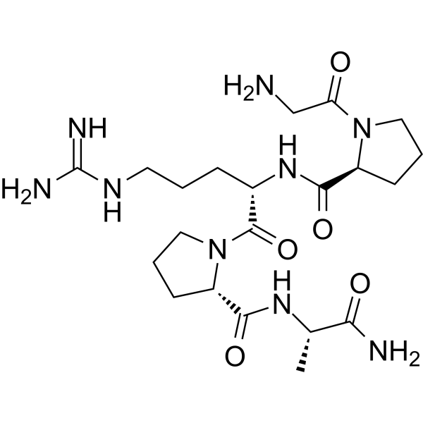 Glycyl-L-prolyl-L-arginyl-L-prolyl-L-alaninamide