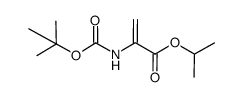 isopropyl 2-((tert-butoxycarbonyl)amino)acrylate