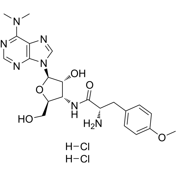 Puromycin dihydrochloride (CL13900 dihydrochloride)