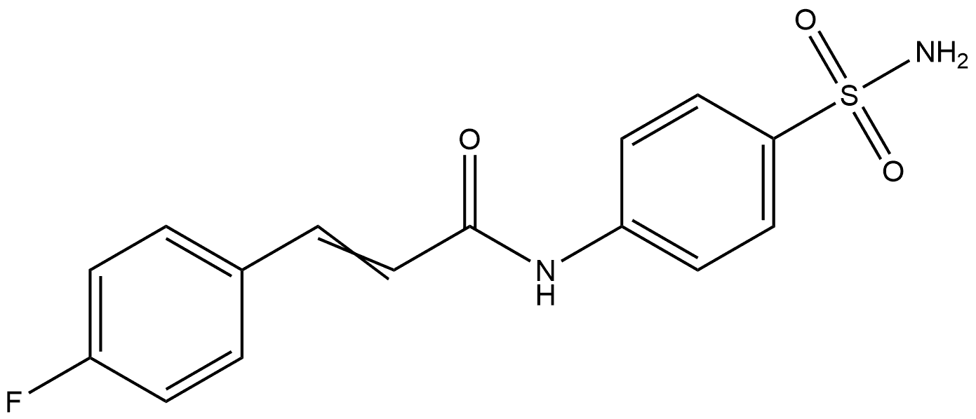 3-(4-Fluoro-phenyl)-N-(4-sulfamoyl-phenyl)-acrylamide