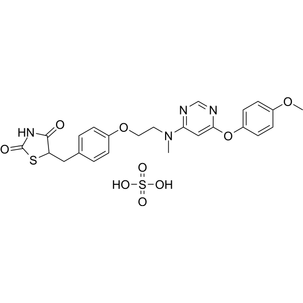 Lobeglitazone sulfate